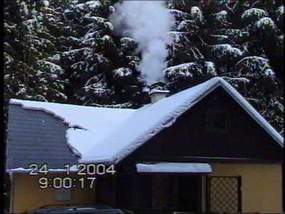 Rekonstrukce Huberta leden a duben 2004