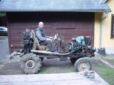 Rekonstrukce Huberta - duben a kvten 2005