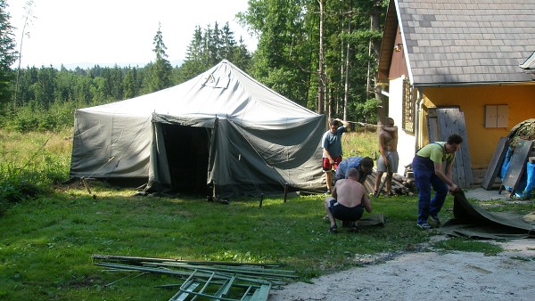 Tbor 2008 - na chat Hubertus