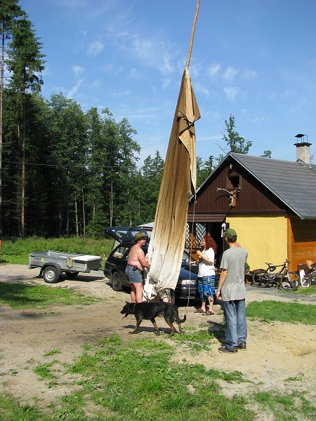 Tbor 2008 - na chat Hubertus