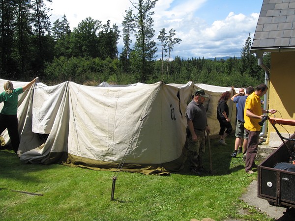 Tbor 2009 - na chat Hubertus