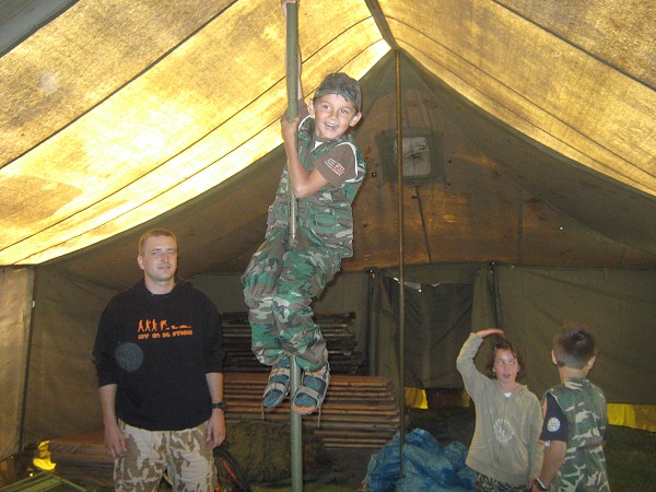 Tbor 2009 - na chat Hubertus