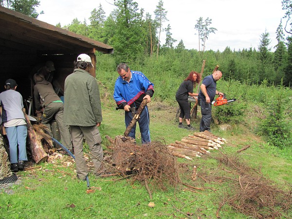 Tbor 2010 - na chat Hubertus
