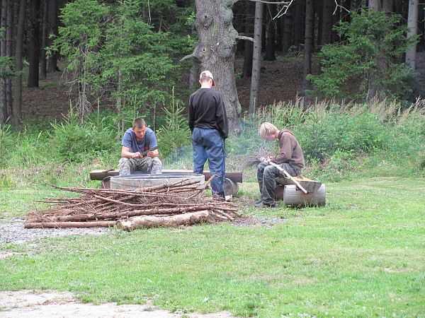 Tbor 2010 - na chat Hubertus