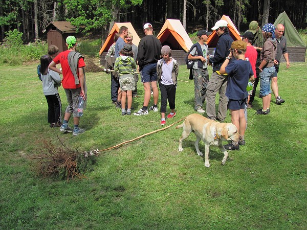 Tbor 2010 - na chat Hubertus