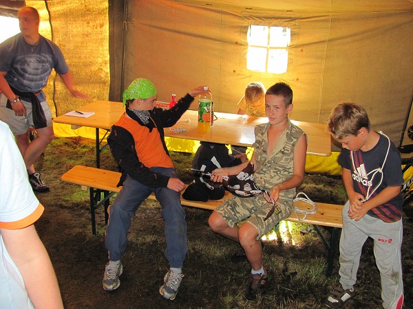 Tbor 2010 - na chat Hubertus